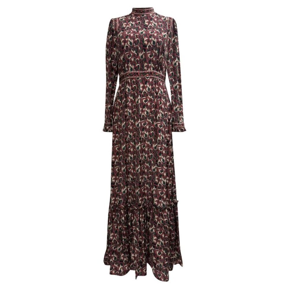 Vilshenko Maxi Dress in Multicolor Polyester